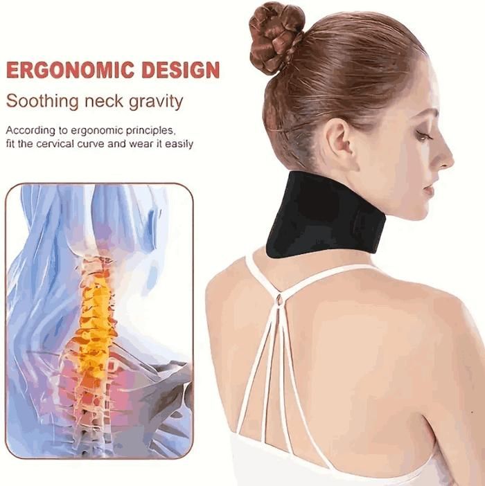 Tourmaline Neck Brace Neck Massager - Magnetic Neck Support