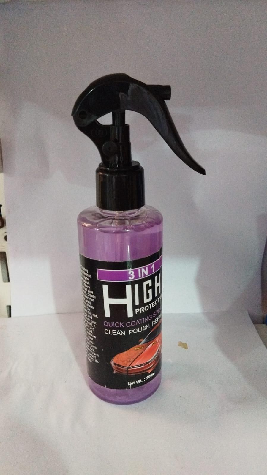 3 in 1 High Protection Car Ceramic Coating Spray