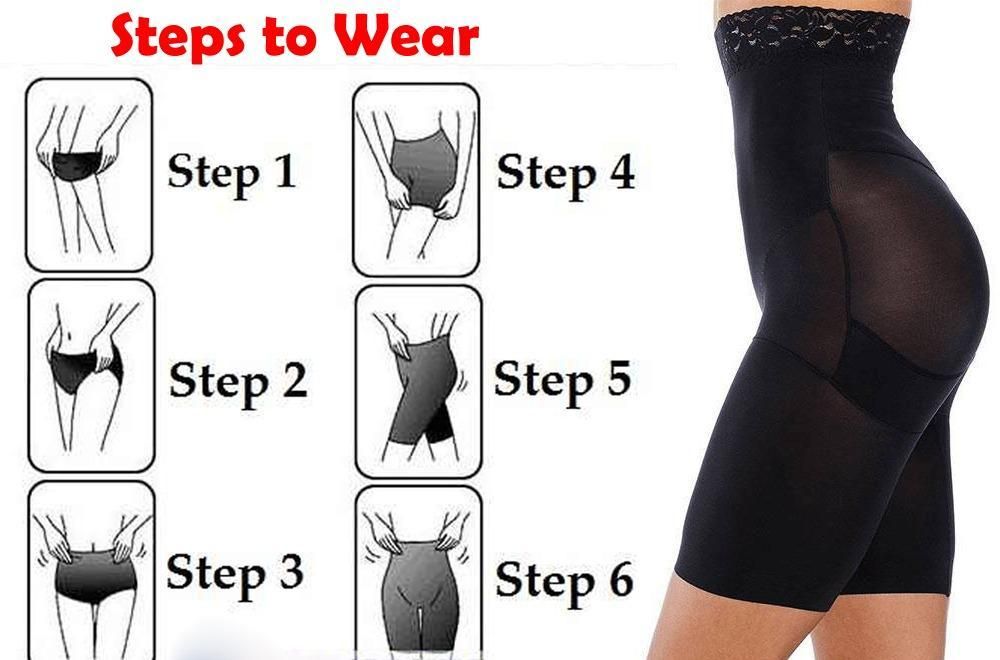 4-in-1 Shaper - Quick Slim Shape Wear Tummy, Thighs, Hips - Tummy Tucker