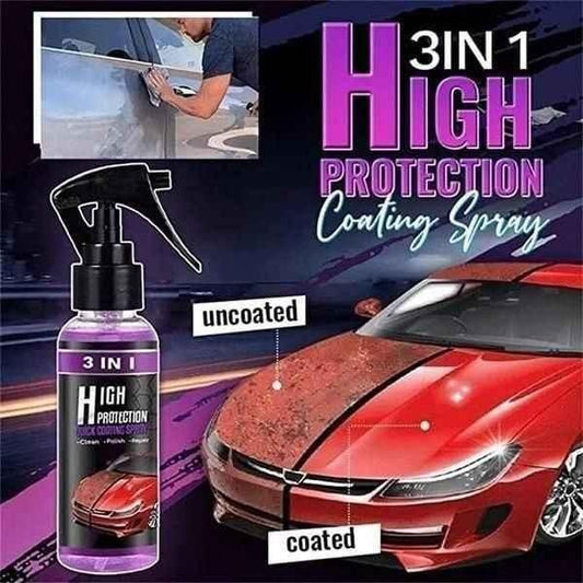 3 in 1 High Protection Car Ceramic Coating Spray