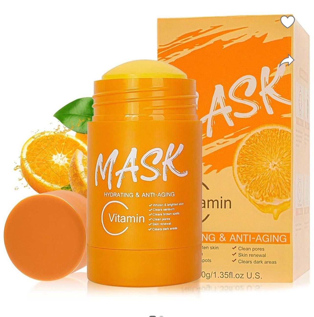 Face Mask Stick - Purifying Orange Vitamin C Clay