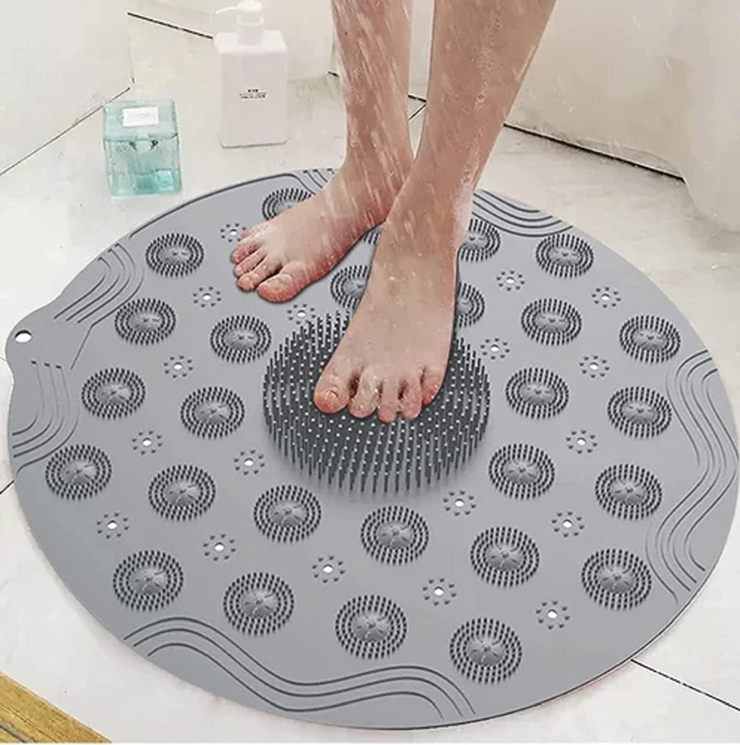 Multiple purpose Shower Pad - Massager, Dead Skin Remover